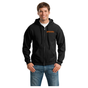 Gildan - Heavy Blend Full-Zip Hooded Sweatshirt. 18600