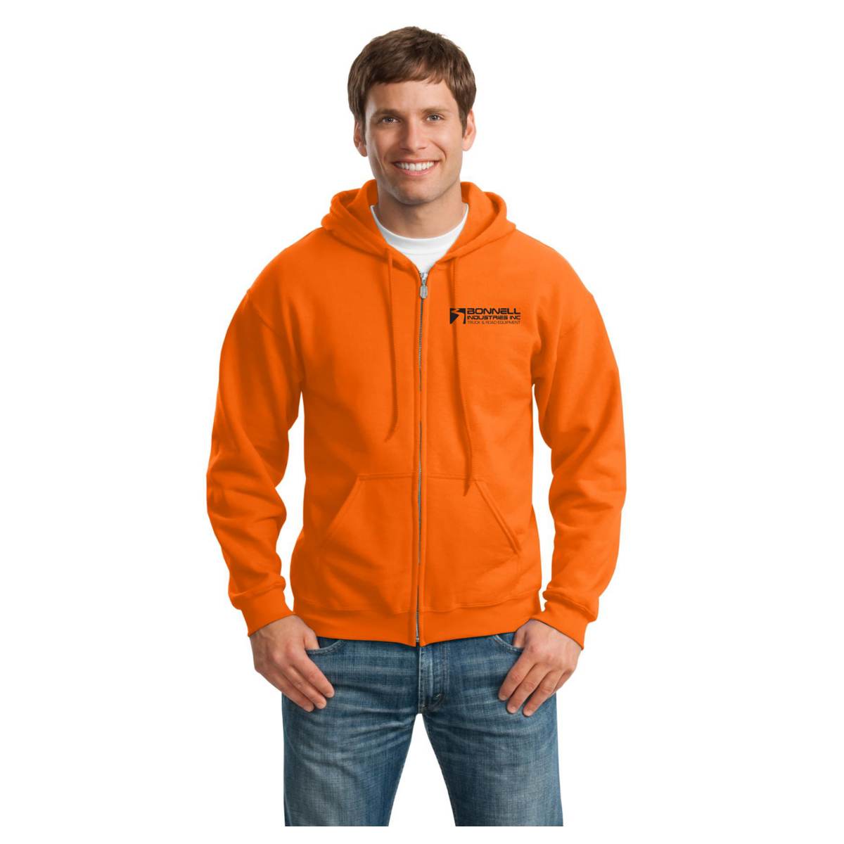 Gildan - Heavy Blend Full-Zip Hooded Sweatshirt. 18600