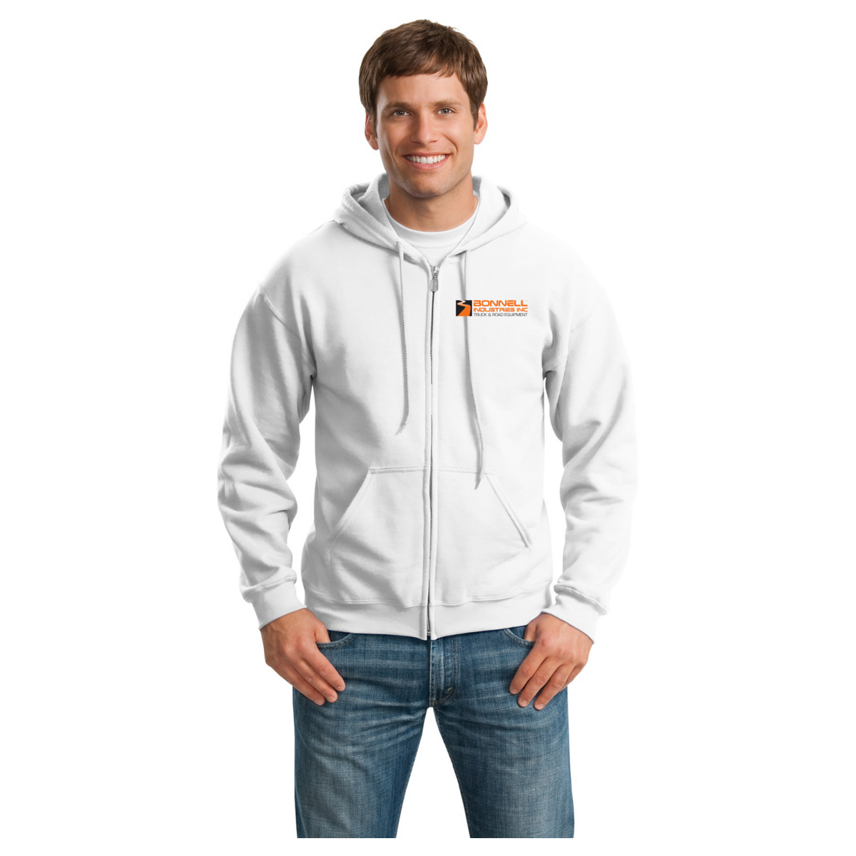 Gildan - Heavy Blend Full-Zip Hooded Sweatshirt. 18600