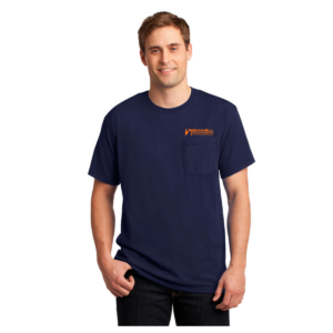 Gildan - Ultra Cotton 100% US Cotton Long Sleeve T-Shirt with Pocket. 2410