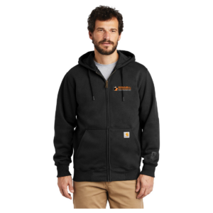 Carhartt Rain Defender Paxton Heavyweight Hooded Zip-Front Sweatshirt. CT100614