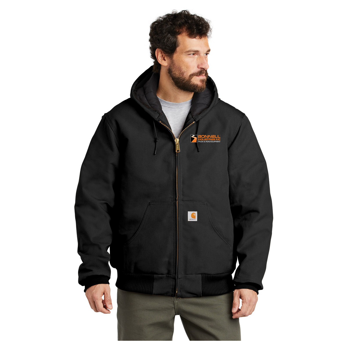 Carhartt Quilted-Flanne-Lined Duck Active Jac. CT106677