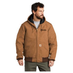 Carhartt Quilted-Flanne-Lined Duck Active Jac. CT106677