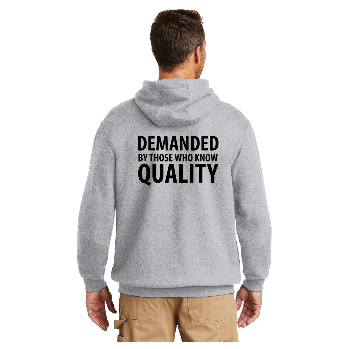 Carhartt Midweight Hooded Sweatshirt. CTK121 - Image 2