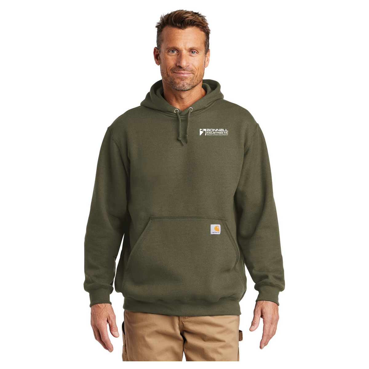 Carhartt Midweight Hooded Sweatshirt. CTK121