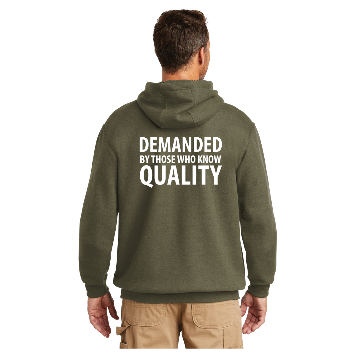 Carhartt Midweight Hooded Sweatshirt. CTK121 - Image 2