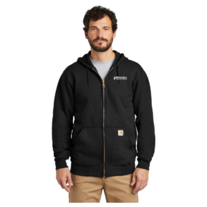 Carhartt Midweight Hooded Zip-Front Sweatshirt. CTK122