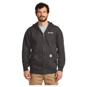 Carhartt Midweight Hooded Zip-Front Sweatshirt. CTK122