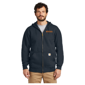Carhartt Midweight Hooded Zip-Front Sweatshirt. CTK122