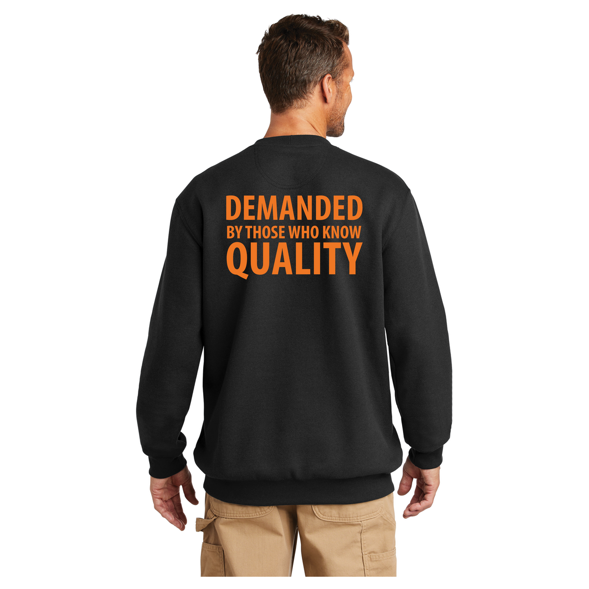 Carhartt Midweight Crewneck Sweatshirt. CTK124 - Image 2