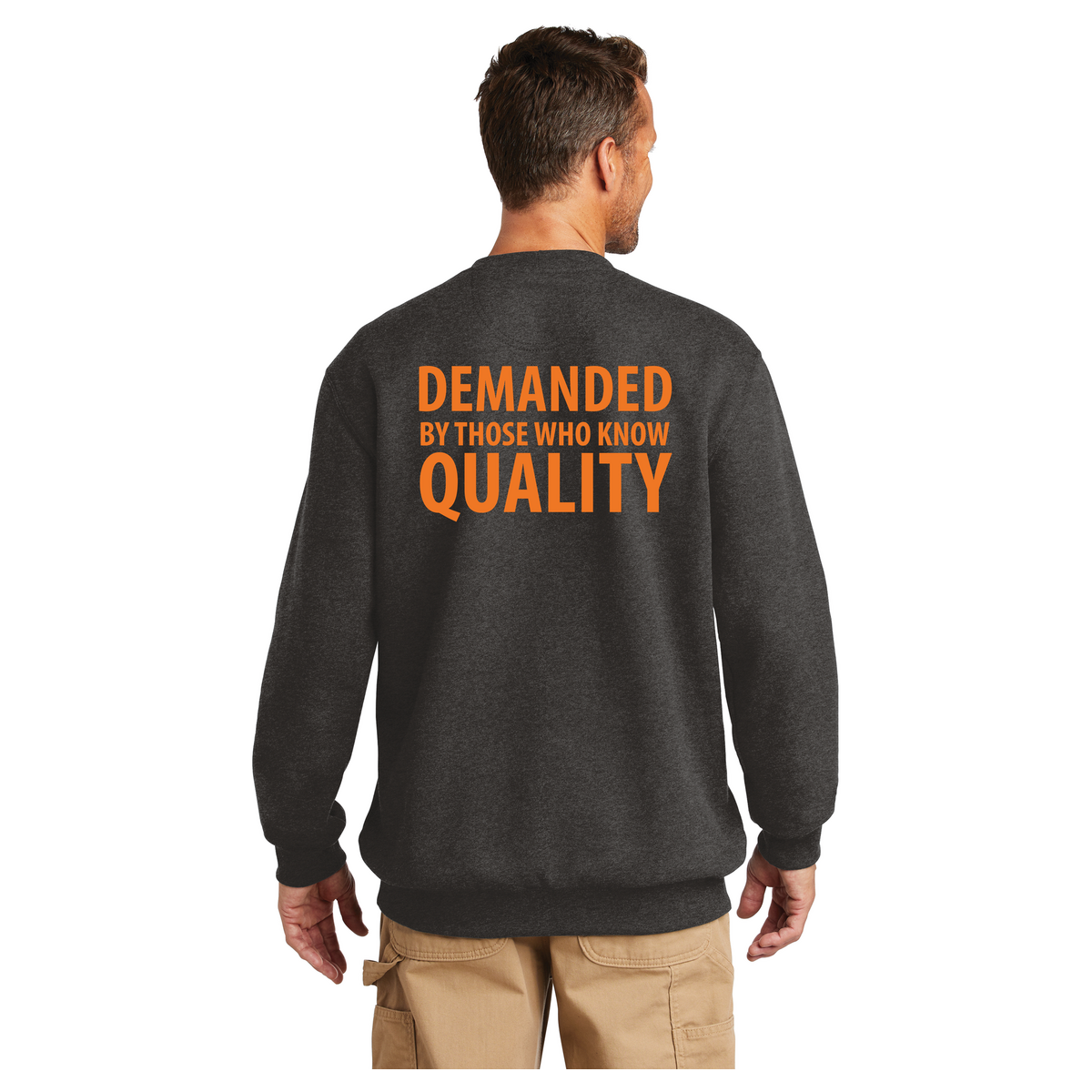 Carhartt Midweight Crewneck Sweatshirt. CTK124 - Image 2