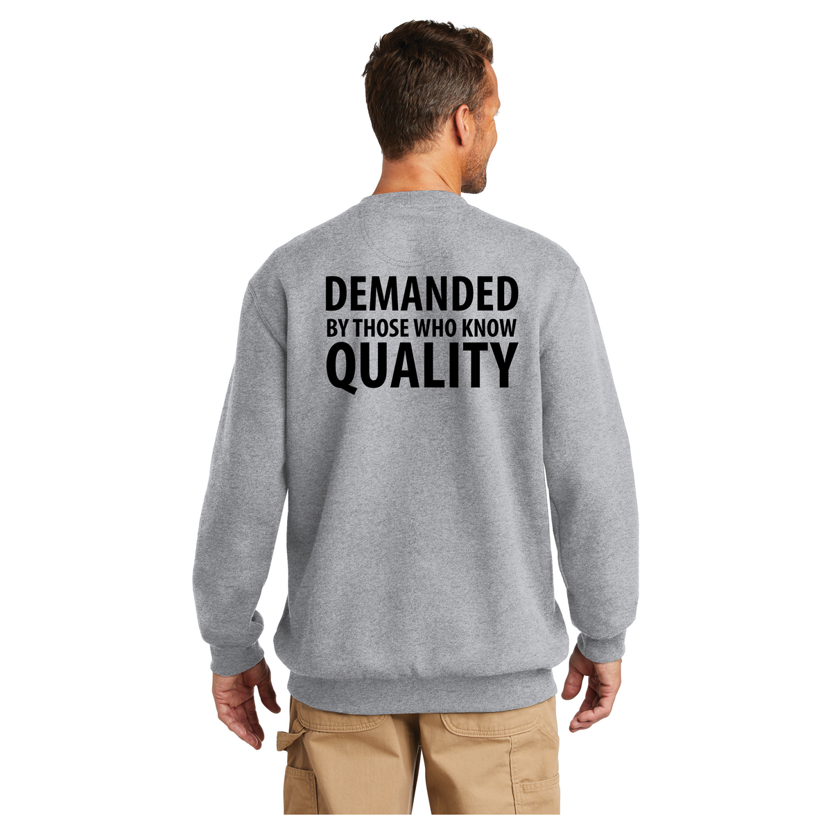 Carhartt Midweight Crewneck Sweatshirt. CTK124 - Image 2