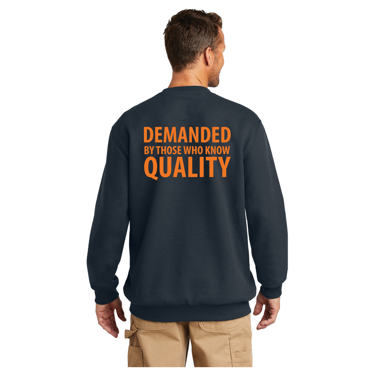 Carhartt Midweight Crewneck Sweatshirt. CTK124 - Image 2