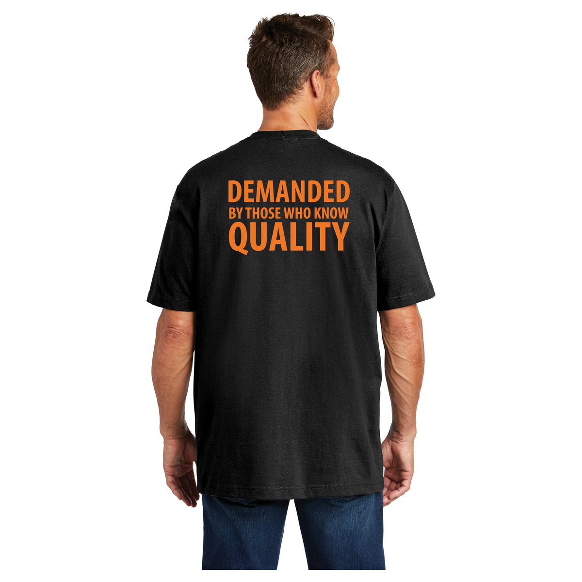 Carhartt Tall Workwear Pocket Short Sleeve T-Shirt. CTTK87 - Image 2
