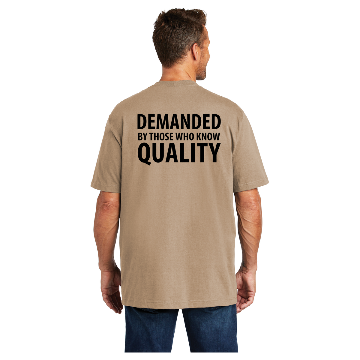 Carhartt Tall Workwear Pocket Short Sleeve T-Shirt. CTTK87 - Image 2