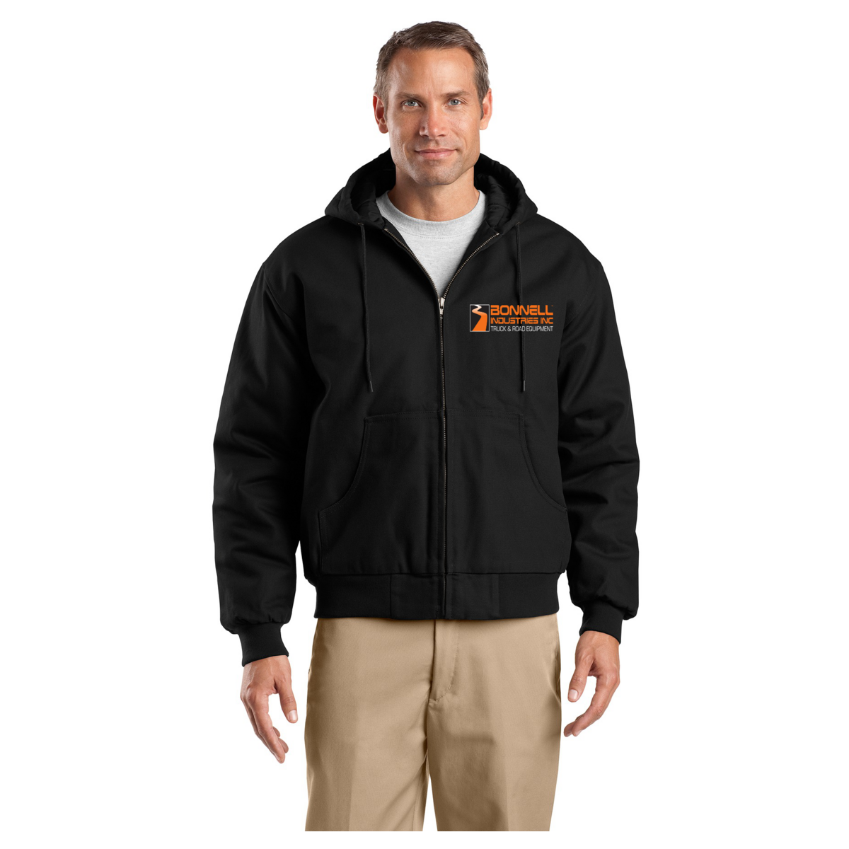 CornerStone - Duck Cloth Hooded Work Jacket. J763H
