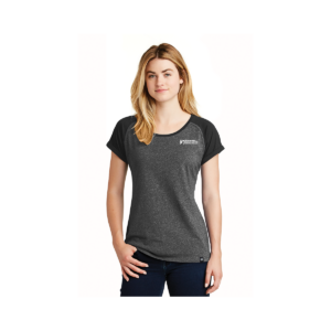 New Era Women's Heritage Blend Varsity Tee. LNEA107
