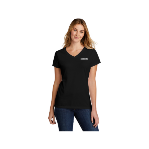 Port & Co Women's Tri-Blend V-Neck Tee. LPC330V
