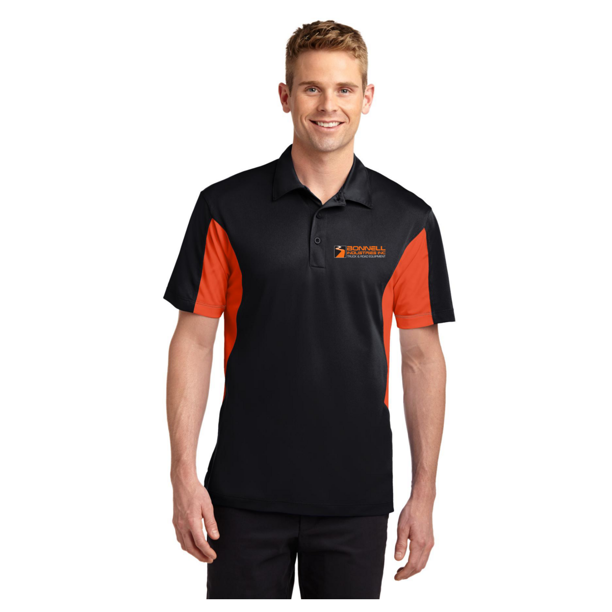 Sport-Tek Side Blocked Micropique Sport-Wick Polo. ST655