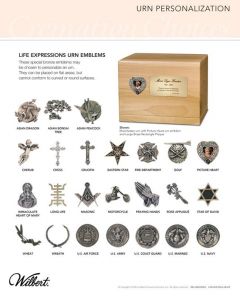 Life Expressions Urn Emblems