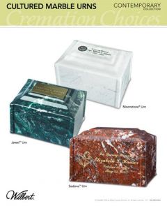 Cultured Marble Urns