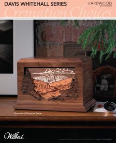 Dimensional Mountain Urn