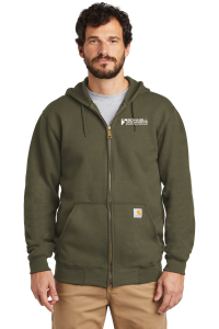 Carhartt  Midweight Hooded Zip-Front Sweatshirt. CTK122