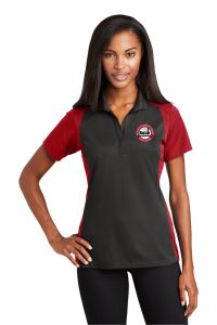 Sport-Tek Ladies Colorblock Micropique Sport-Wick Polo. LST652
