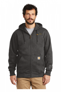 Carhartt  Rain Defender  Paxton Heavyweight Hooded Zip-Front Sweatshirt. CT100614