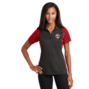 Sport-Tek Women's Colorblock Micropique Sport-Wick Polo. LST652