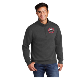 Port & Co Core Fleece 1/4-Zip Pullover Sweatshirt PC78Q