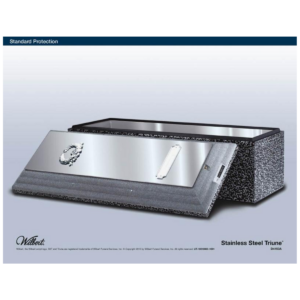 BV Litho Card - Stainless Steel Triune