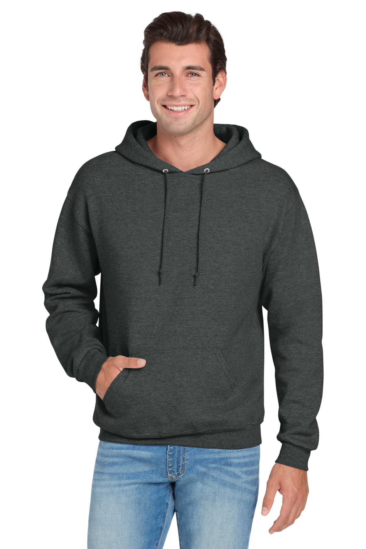 Jerzees NuBlend Pullover Hooded Sweatshirt.  996M