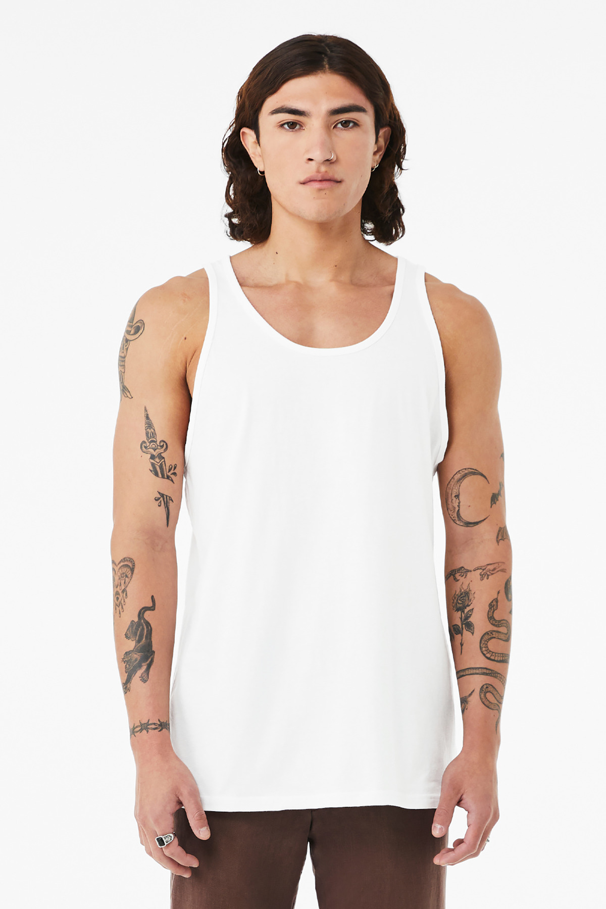 BELLA+CANVAS Unisex Heather CVC Tank BC3480CVC