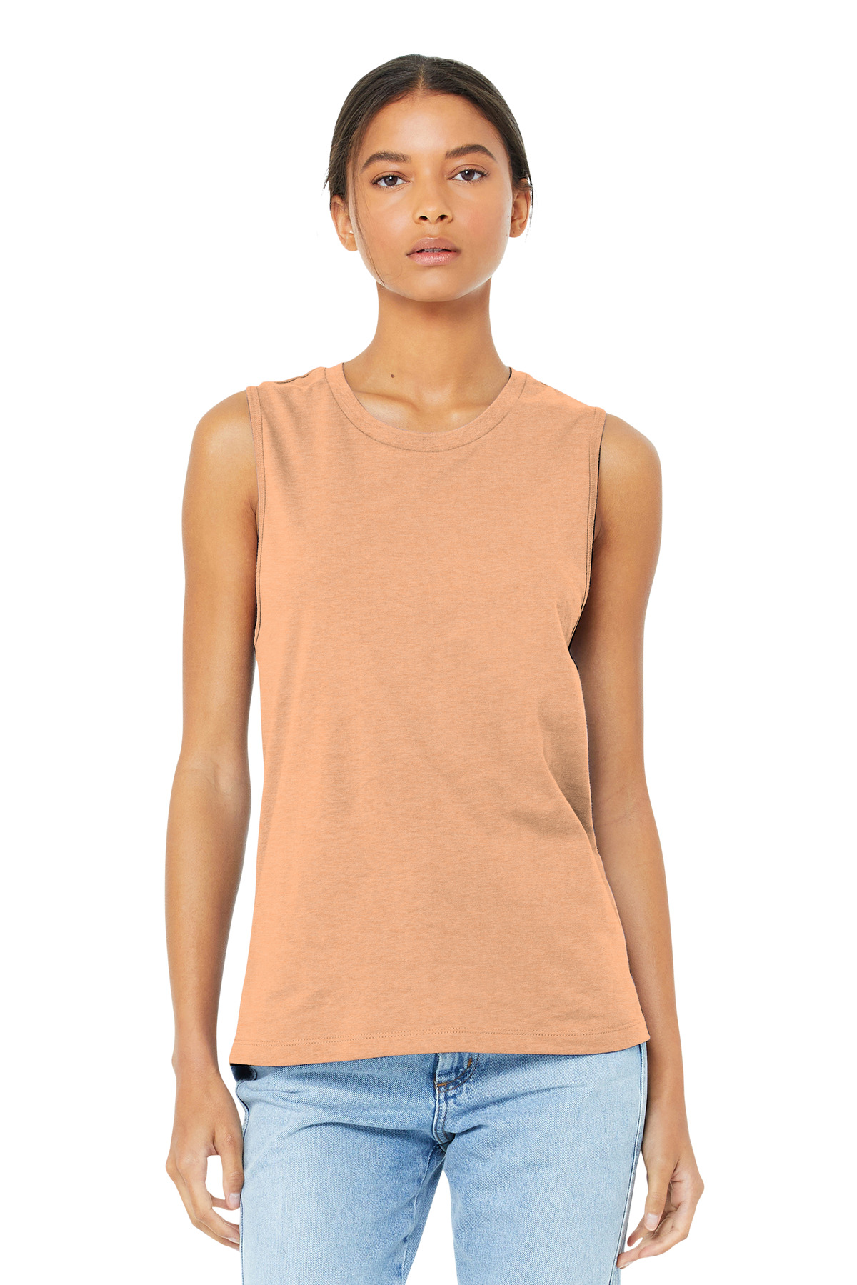 BELLA+CANVAS  Women's Jersey Muscle Tank. BC6003