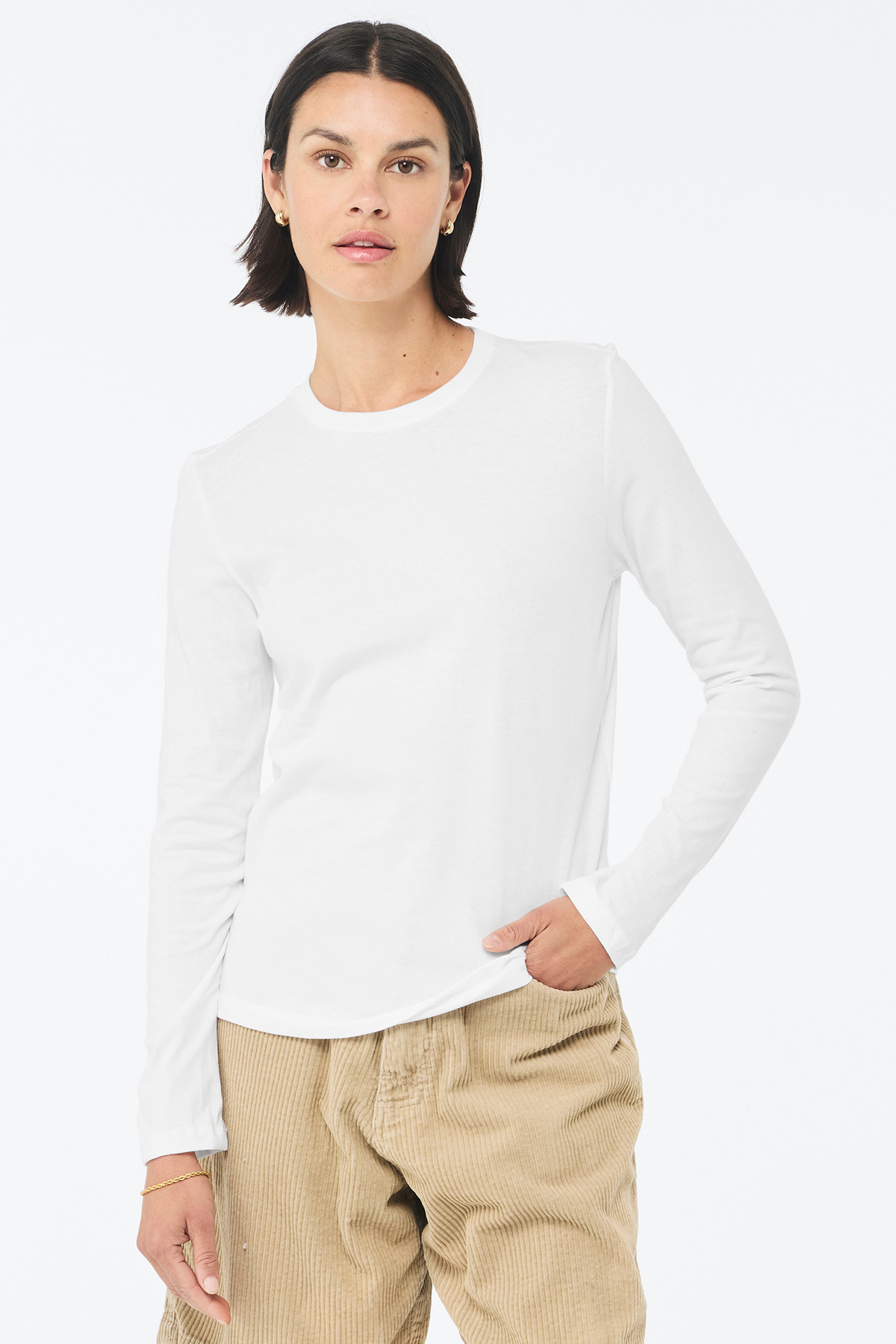 BELLA+CANVAS Women's Jersey Long Sleeve Tee BC6500