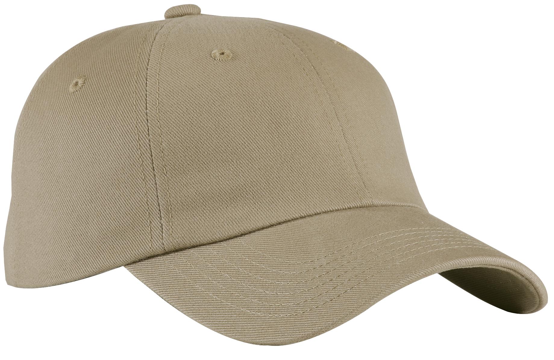 Port Authority Unstructured Brushed Twill Cap.  BTU