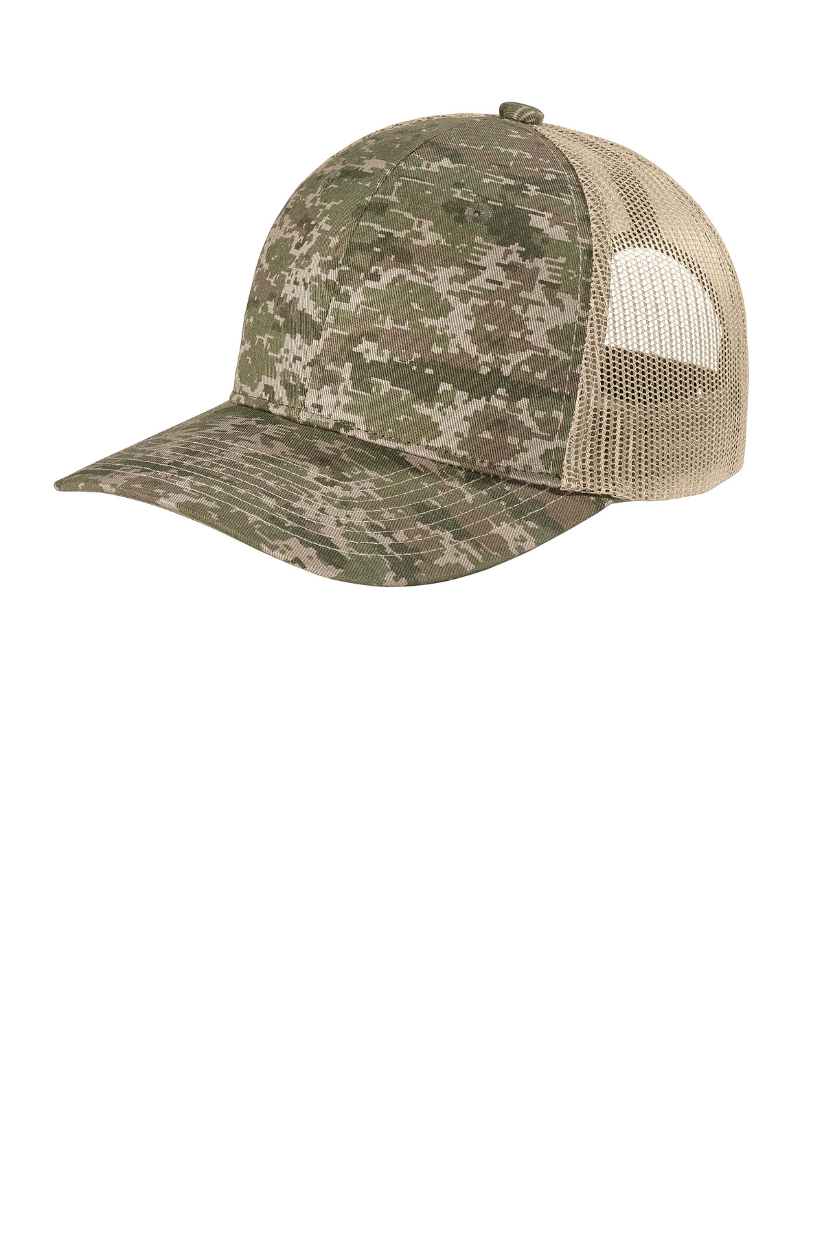 Port Authority  Digi Camo Snapback Trucker Cap C404