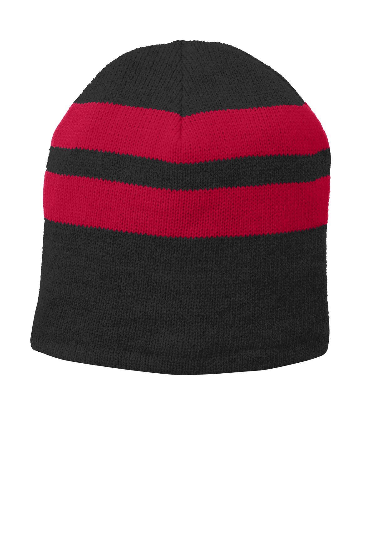 Port Authority Fleece-Lined Striped Beanie Cap. C922