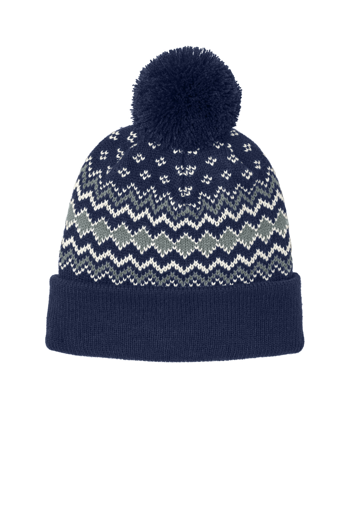 Port Authority Alpine Pom Beanie C991