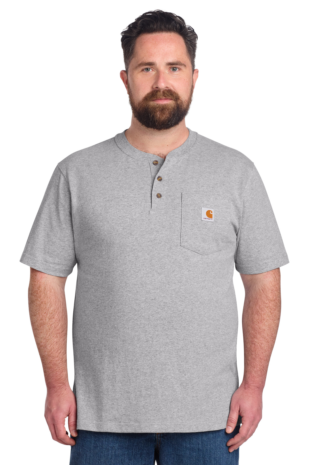 Carhartt Short Sleeve Henley T-Shirt CTK84