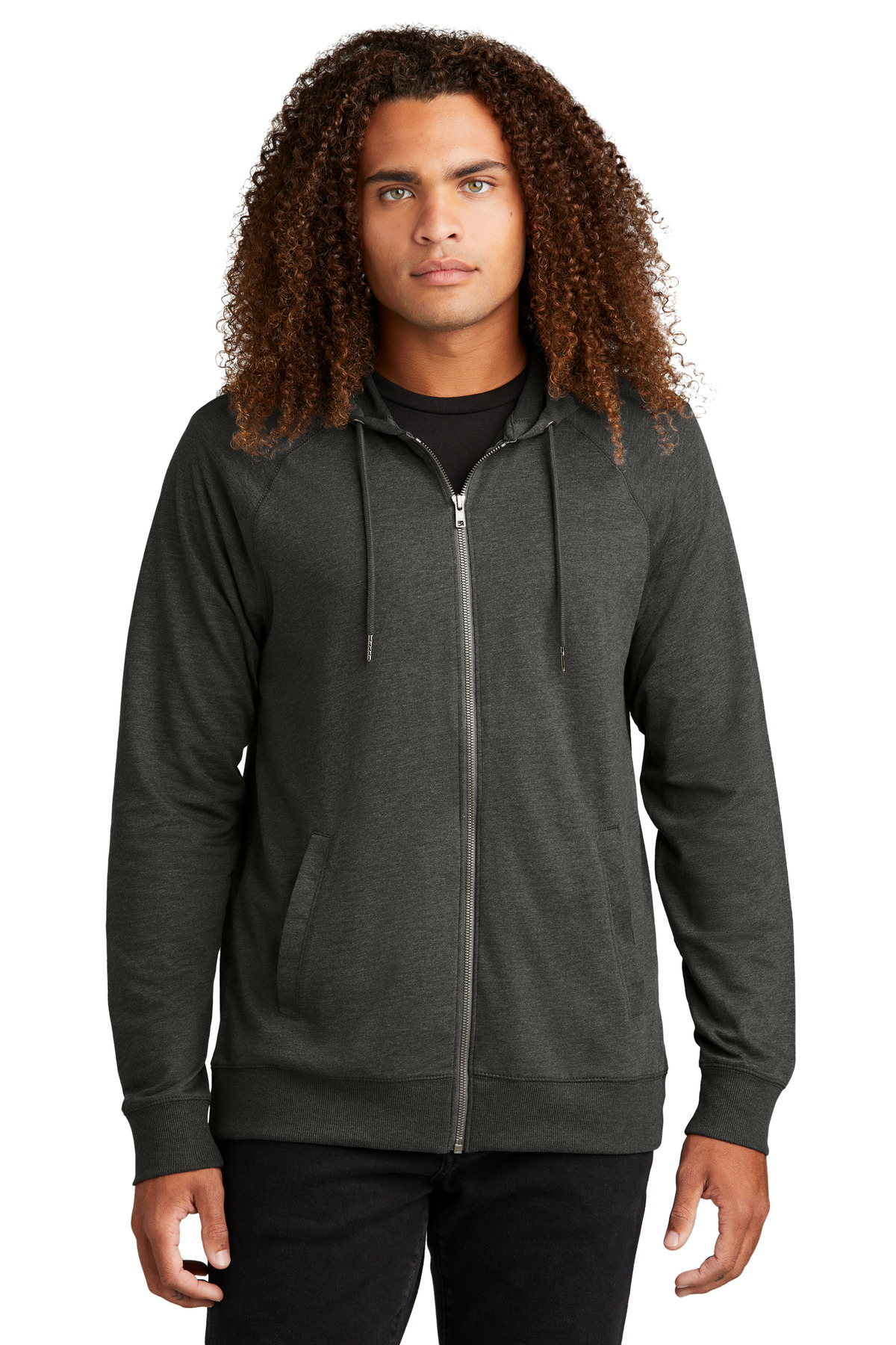 District Featherweight French Terry Full-Zip Hoodie DT573