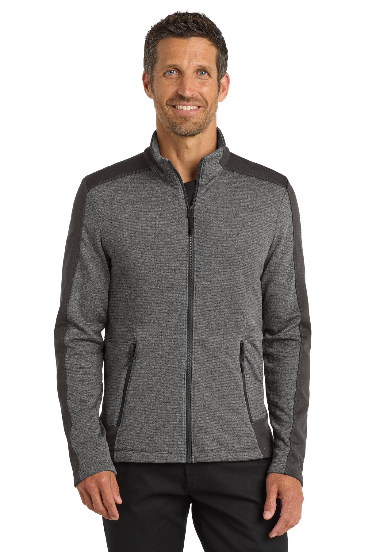 Port Authority  Grid Fleece Jacket. F239