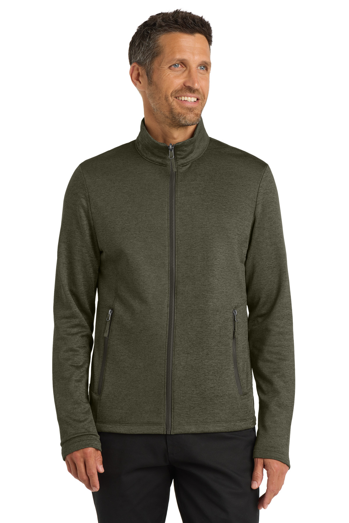 Port Authority  Collective Striated Fleece Jacket. F905