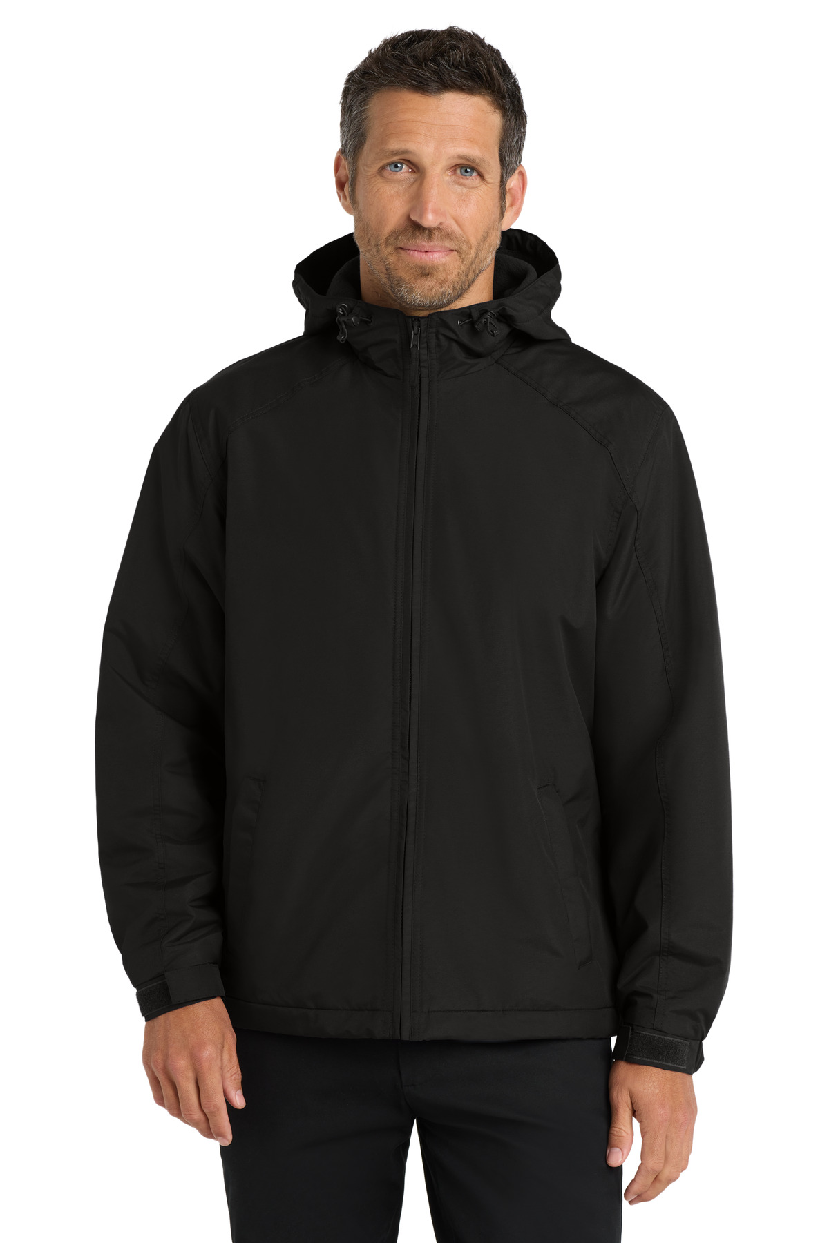 Port Authority Hooded Charger Jacket. J327