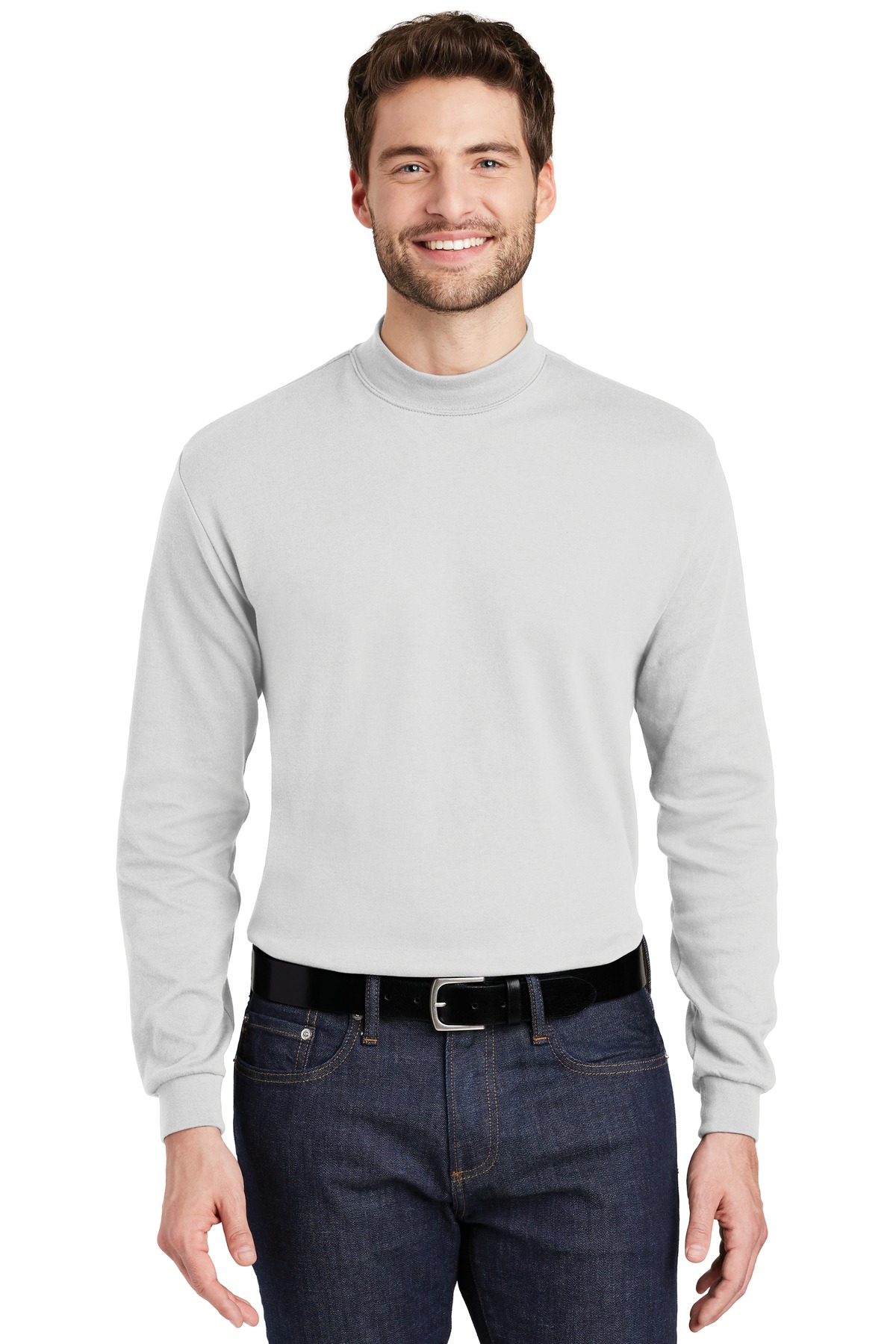 Port Authority Interlock Knit Mock Turtleneck. K321