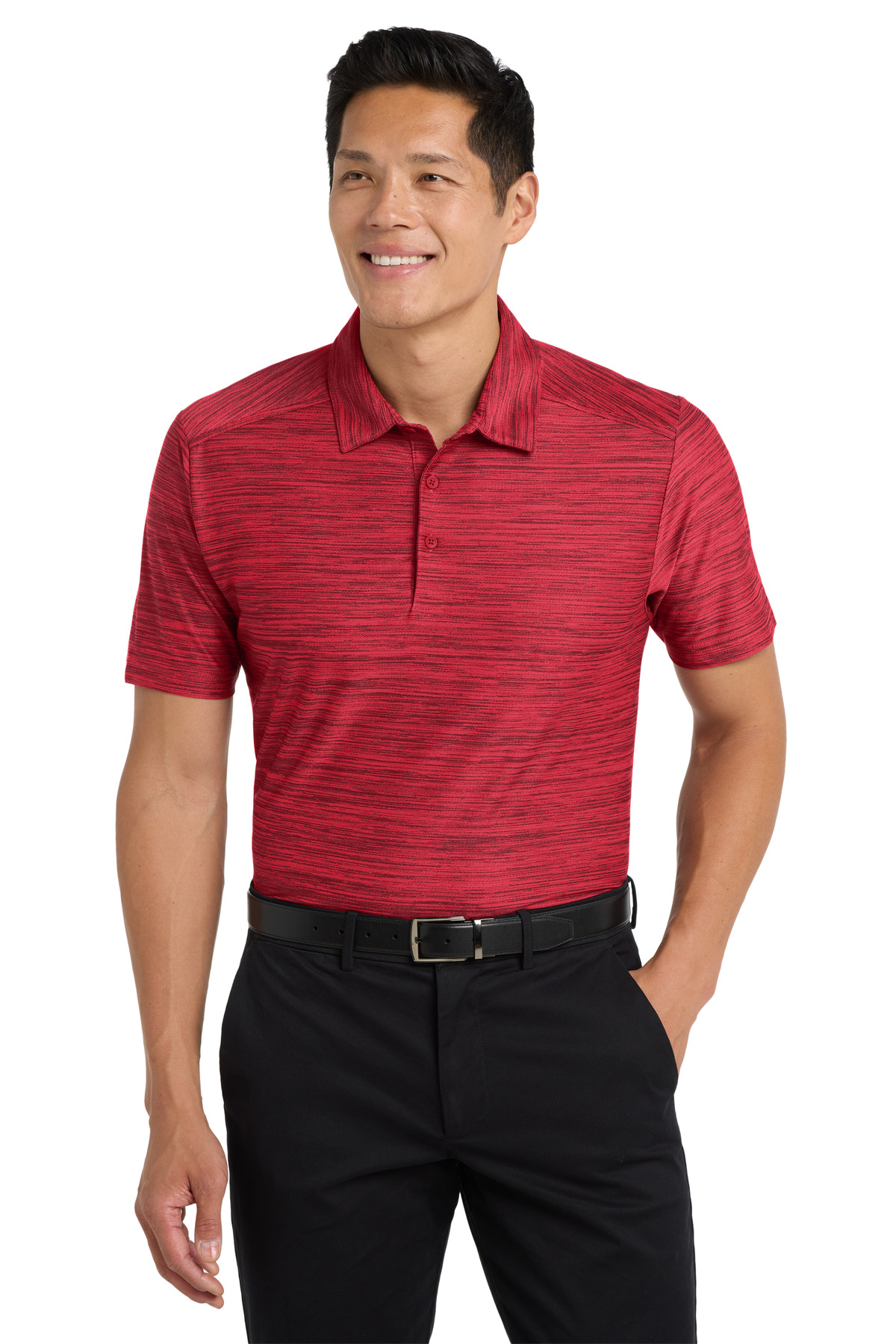 Port Authority  Stretch Heather Polo K583