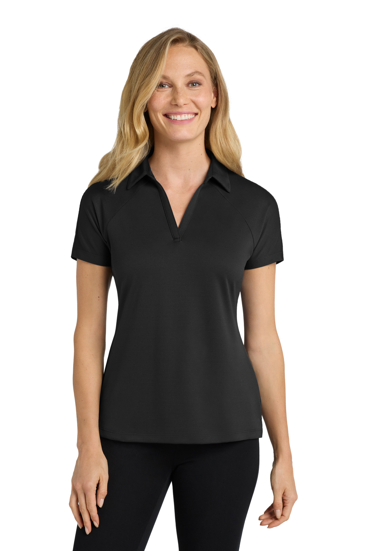 Port Authority Women's Crossover Raglan Polo. L575