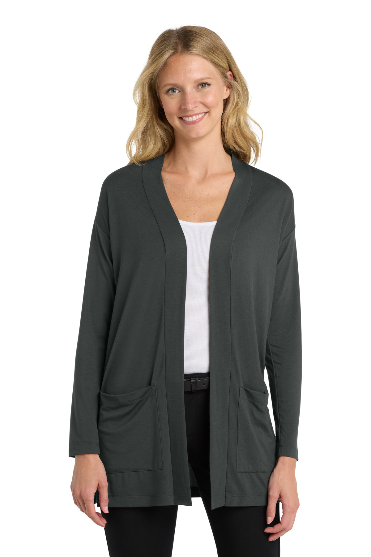 Port Authority  Women's Concept Long Pocket Cardigan . LK5434