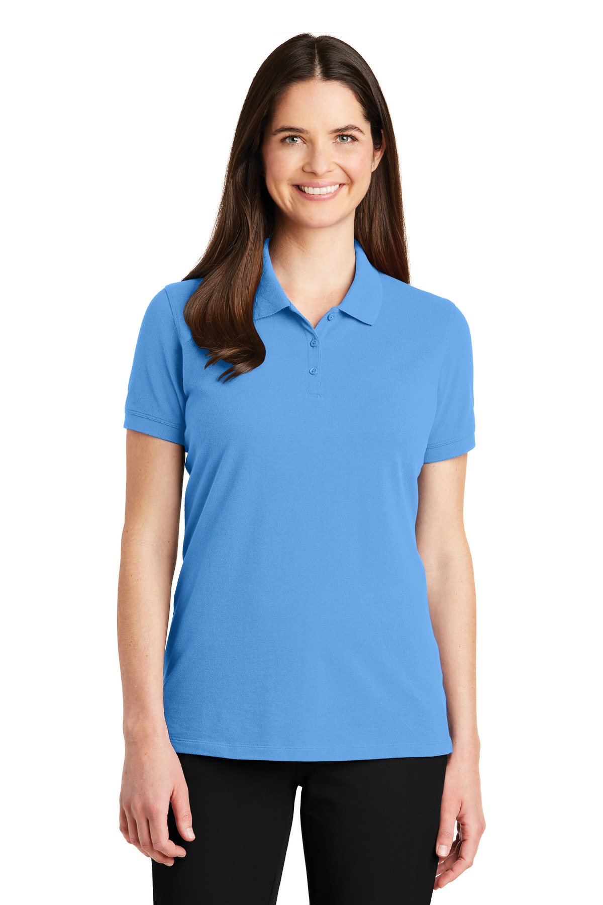 Port Authority Women's EZCotton Polo. LK8000